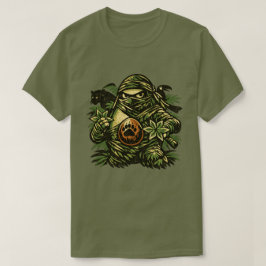 Avocado Ninja — Schatten des Dschungels T-Shirt