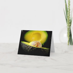Avocado Note Card - Individuell Karte