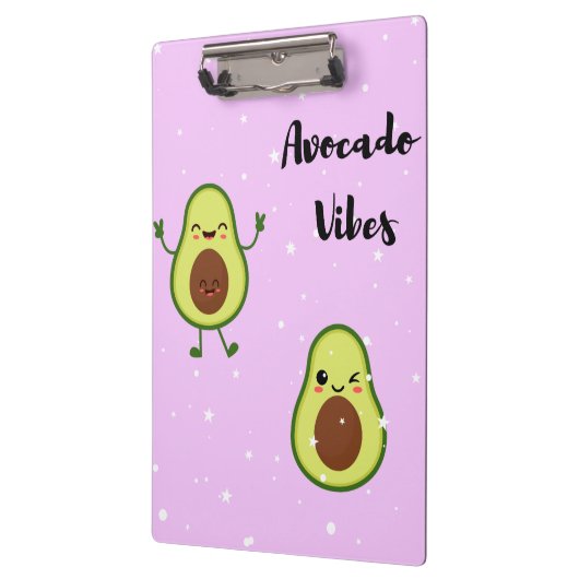 Avocado-Notebook Klemmbrett (Links)
