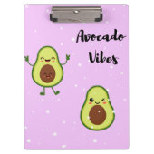 Avocado-Notebook Klemmbrett (Vorderseite)