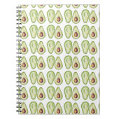 Avocado-Notebook Notizblock (Vorderseite)