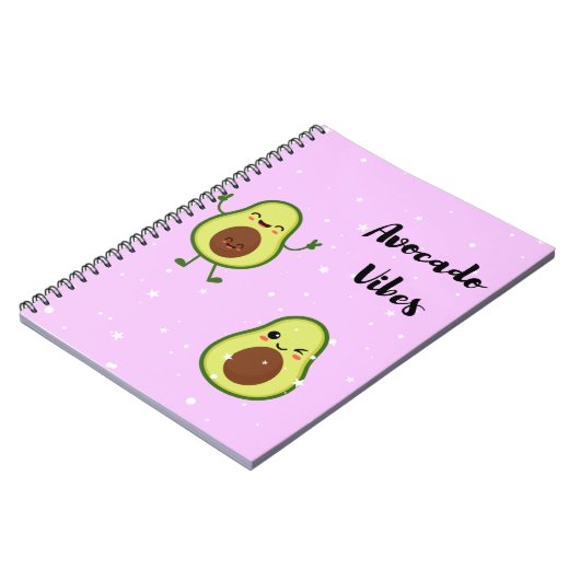 Avocado-Notebook Notizblock (Linke Seite)