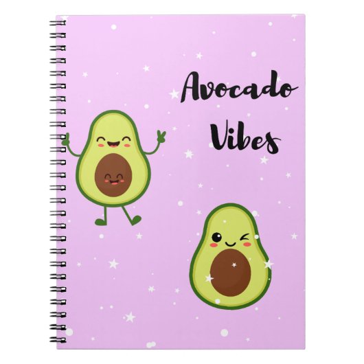 Avocado-Notebook Notizblock (Vorderseite)
