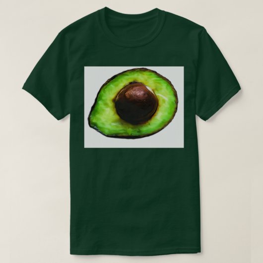Avocado Ölgemälde 1 T-Shirt (Design vorne)