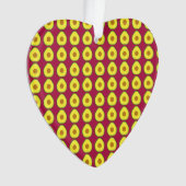 Avocado Ornament (Vorderseite)