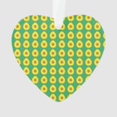 Avocado Ornament (Rückseite)