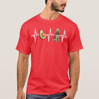 Avocado Otterhound Heartbeat Dog Lover T-Shirt