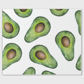 Avocado-Packpapier Geschenkpapier (Flach)
