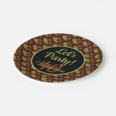 Avocado Paper Teller (Schrägansicht)