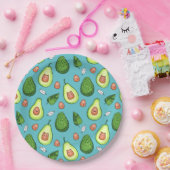 Avocado Papierplatte Pappteller (Party)