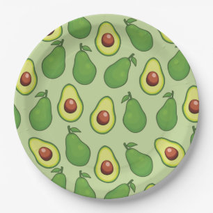 Avocado Pappteller