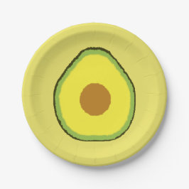 Avocado Pappteller