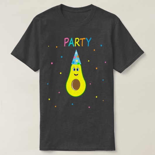 Avocado Party Classic TShirt (Design vorne)