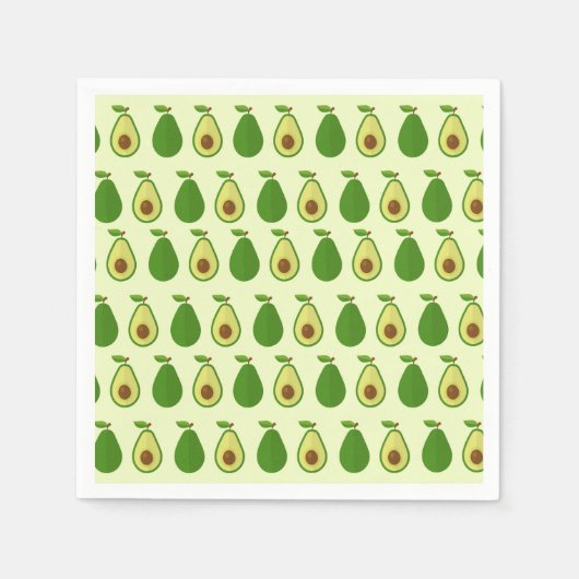 Avocado Party Napkins Serviette (Vorderseite)