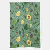 Avocado Party Pattern Geschirrtuch (Vertikal)