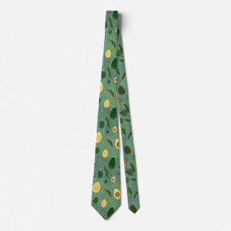 Avocado Party Pattern Krawatte