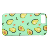 Avocado Pattern Case-Mate iPhone Hülle (Rückseite (Horizontal))