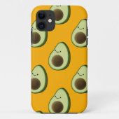 Avocado Pattern Case-Mate iPhone Hülle (Rückseite)