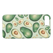 Avocado Pattern Case-Mate iPhone Hülle (Rückseite (Horizontal))