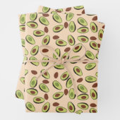 Avocado Pattern Geschenkpapier Set (Beispiel)