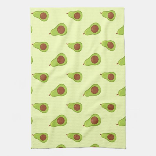 Avocado Pattern Geschirrtuch (Vertikal)