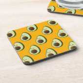 Avocado Pattern Getränkeuntersetzer (Linke Seite)