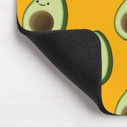 Avocado Pattern Mousepad (Ecke)