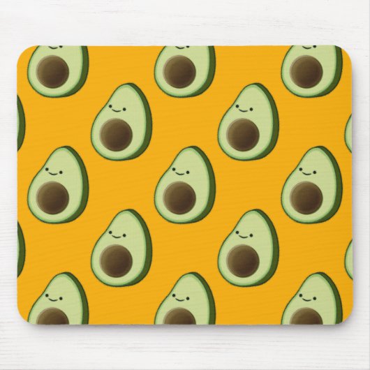 Avocado Pattern Mousepad (Vorne)