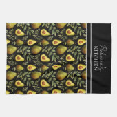 Avocado Pattern Personalisierte Küche Geschirrtuch (Horizontal)