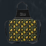 Avocado Pattern Personalisierte Küche Schürze<br><div class="desc">Wiederholen Sie die Option Avocado-individuelle Name. Fügen Sie Ihren eigenen Namen für eine einzigartige Schürze hinzu.</div>