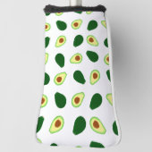 Avocado Pattern Print Golf Headcover (Rotieren 90)