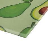 Avocado Pattern Schneidebrett (Ecke)
