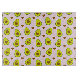 Avocado Pattern Schneidebrett