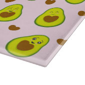 Avocado Pattern Schneidebrett (Ecke)