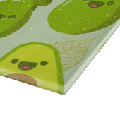 Avocado Pattern Schneidebrett (Ecke)
