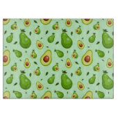 Avocado Pattern Schneidebrett (Vorderseite)