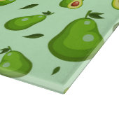 Avocado Pattern Schneidebrett (Ecke)
