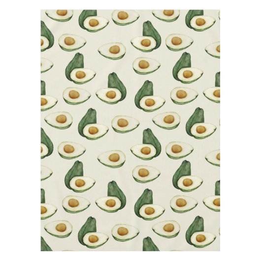 Avocado Pattern Tablecloth Tischdecke (Vorderseite)
