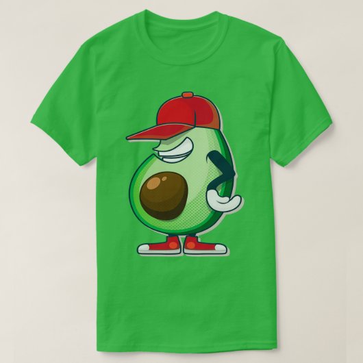AVOCADO PLAY BASEBALL T-Shirt (Design vorne)