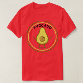 Avocado Plush Avocado Lovers Addiction Niedlich Av T-Shirt (Design vorne)