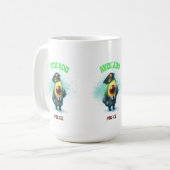 Avocado Police Kaffeetasse (Vorderseite Links)
