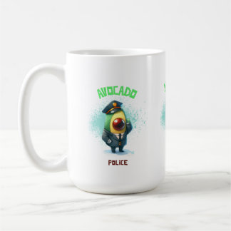 Avocado Police Kaffeetasse