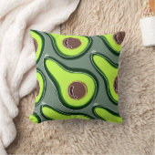 🥑 Avocado Pop Art - Fresh & Fun Design 🥑 Kissen (Decke)