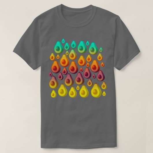 avocado popart 6 T-Shirt (Design vorne)