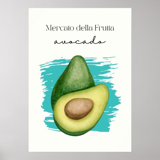 Avocado Poster (Vorne)