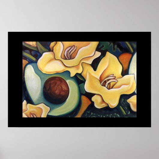 Avocado Poster (Vorne)