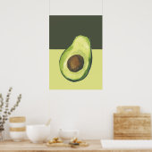 Avocado Poster (Küche)