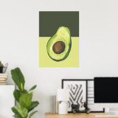 Avocado Poster (Heimbüro)