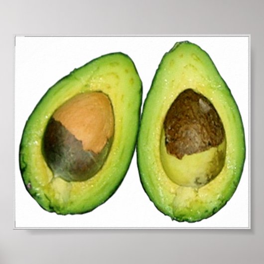 Avocado Poster (Vorne)