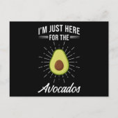 Avocado Postkarte (Vorderseite)